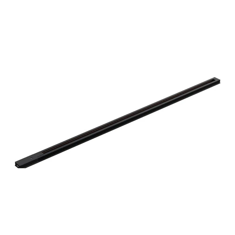 单相轨道灯导轨 安装式/悬挂式 230V/50Hz IP20 1000x42x18mm 黑色铝制 Apeyron 45-02