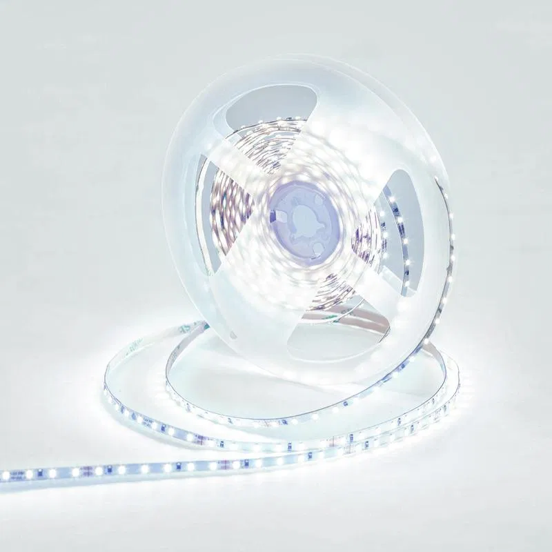 LED strip 24V 5.4W/m smd2216 120led/m IP20 480lm/m cold white (pkg.5m) Apeyron R00-380