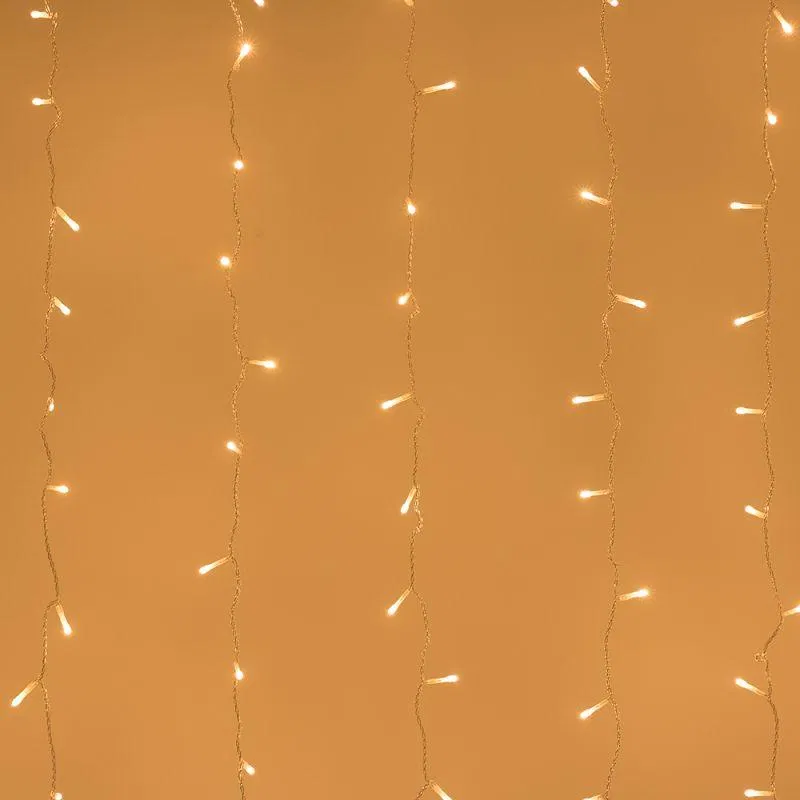 Гирлянда светодиодная ARD-CURTAIN-HOME-1500х1500-CLEAR-144LED Warm 230В 6Вт IP20 Ardecoled 024830