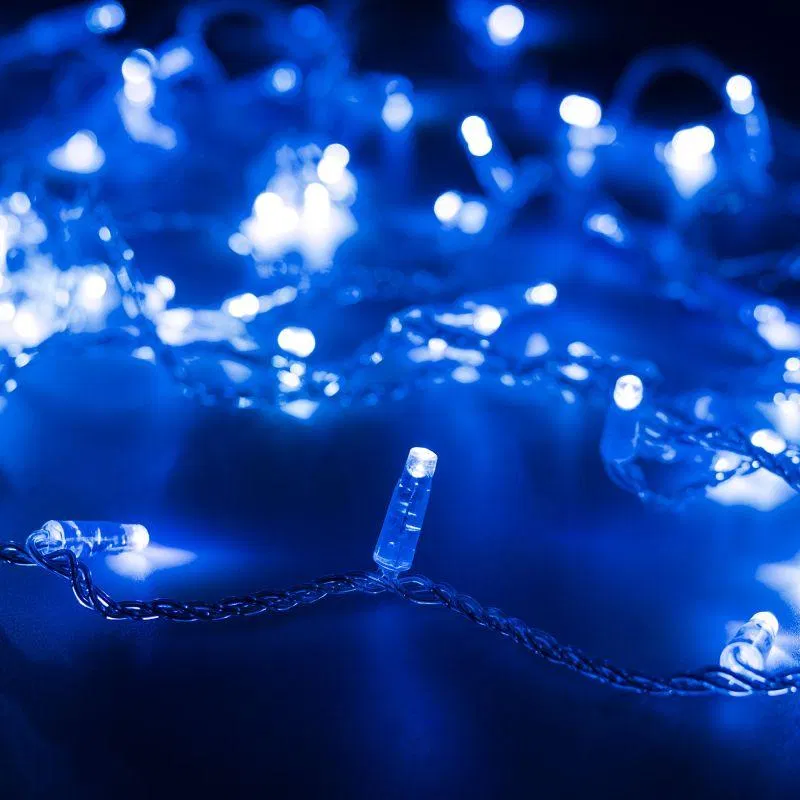 Гирлянда светодиодная ARD-STRING-CLASSIC-10000-CLEAR-100LED-STD BLUE230В 7Вт IP65 Ardecoled 025787