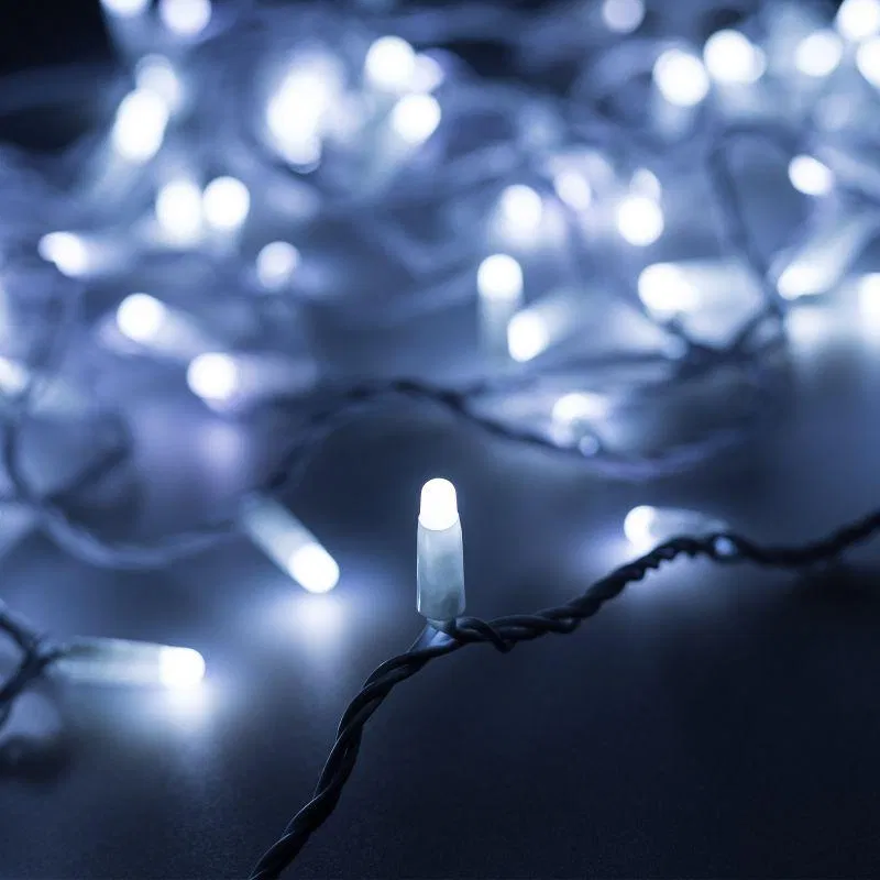 Гирлянда светодиодная ARD-STRING-CLASSIC-10000-WHITE-100LED-MILK-FLASH White230В 7Вт IP65 Ardecoled 031203