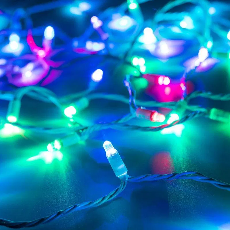 Гирлянда светодиодная ARD-STRING-CLASSIC-15000-WHITE-100LED-LIVE RGB-SPI 12В 53Вт IP65 Ardecoled 031524