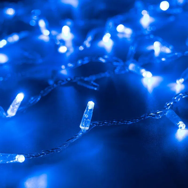Гирлянда светодиодная ARD-STRING-CLASSIC-1000-CLEAR-100LED-PULSE Blue230В 7Вт IP65 Ardecoled 031641