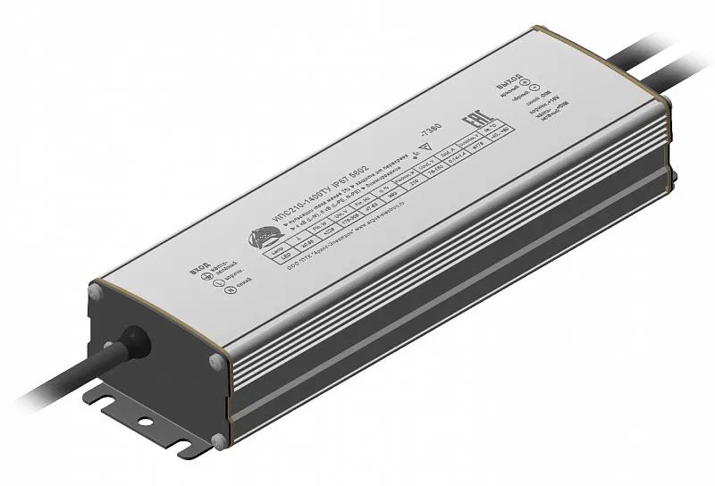 Источник питания ИПС210-1400ТУ IP67 5602 Аргос ИПС210-1400ТУ 5602