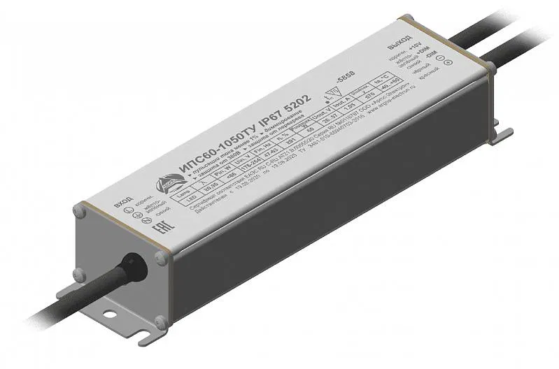 Источник питания ИПС60-1050ТУ IP67 5202 Аргос ИПС60-1050ТУ 5202