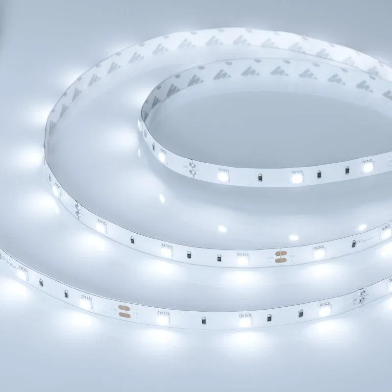 Лента светодиодная RT-B30-10mm 12V White 6000К 7.2Вт/м IP20 5060 (уп.5м) Arlight 010595(2)