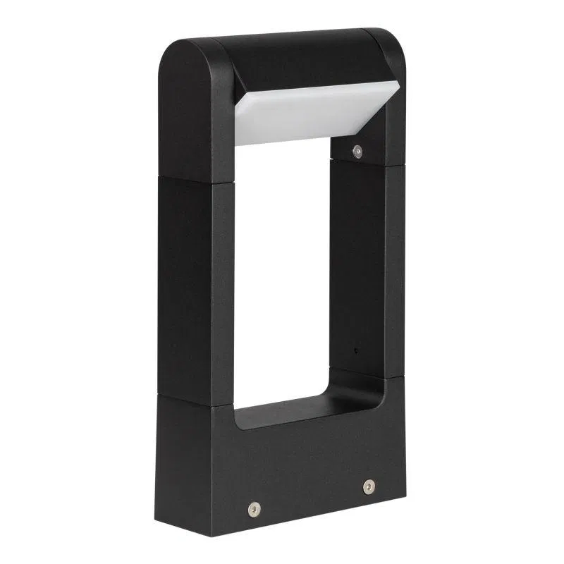 Светильник LGD-PATH-FRAME-ROTARY-H300-6W Warm3000 BK 111deg 230В 6Вт 3000К IP65 ландшафтный метал. Arlight 020344(1)