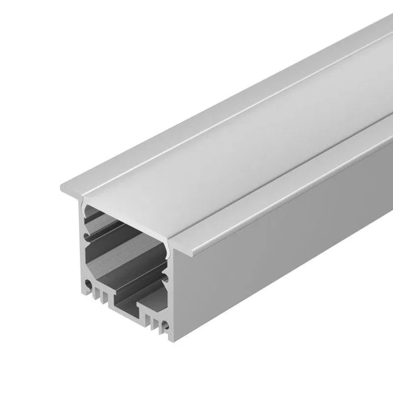 Профиль SL-LINIA49-F-2500 ANOD+OPAL L2500 с экраном алюм. Arlight 020469