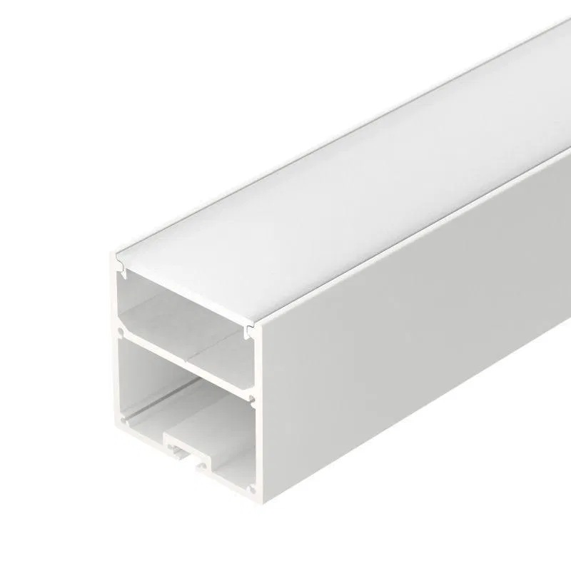 Профиль SL-LINE-5050-2500 WHITE+OPAL L2500 с экраном алюм. Arlight 021467