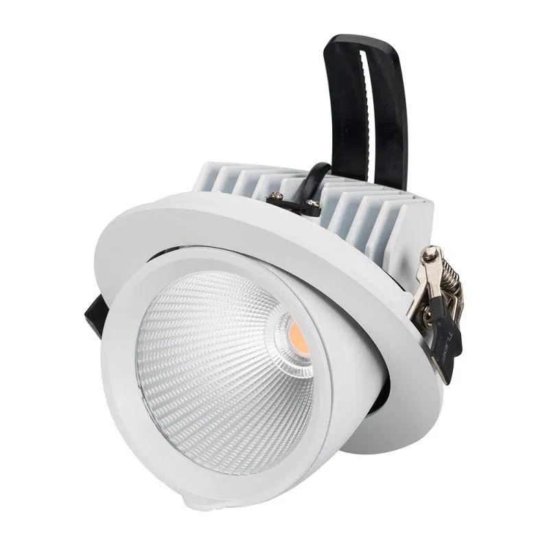 Светильник светодиодный LTD-EXPLORER-R130-20W Warm3000 WH 38 deg IP20 металл Arlight 024031