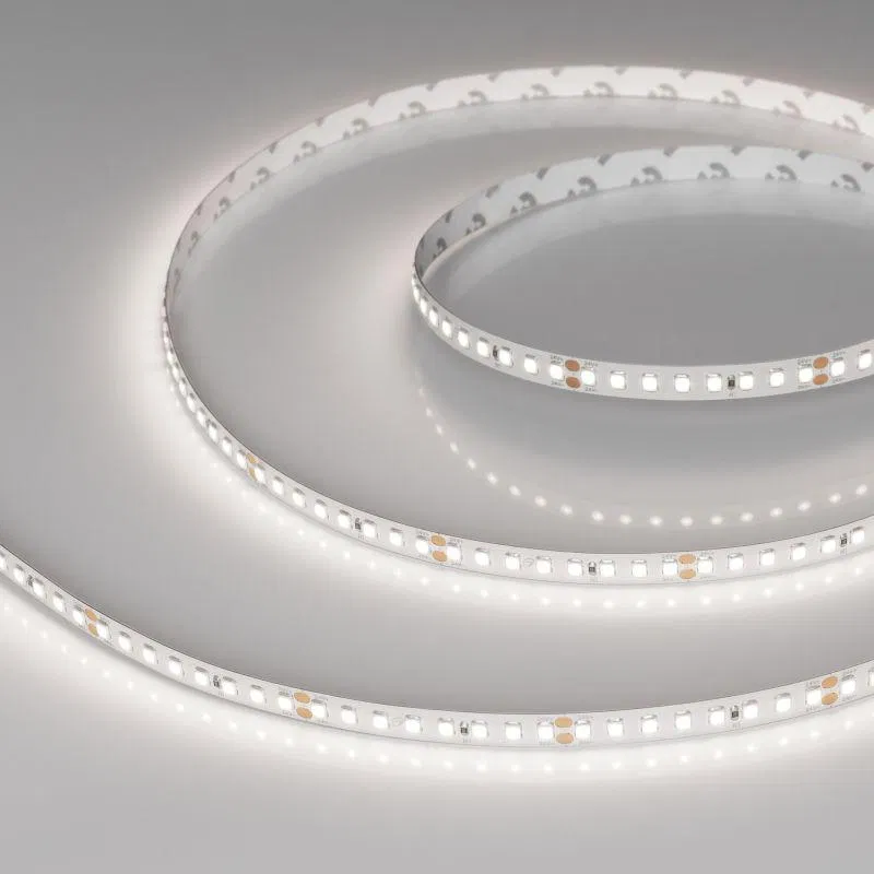 Лента светодиодная RT-A160-8mm 24V Day 5000К 12Вт/м IP20 2835 5м 150лм/Вт высок. эффект. (уп.5м) Arlight 024536(2)