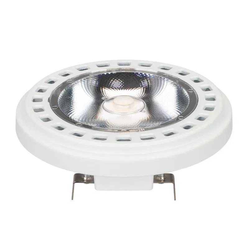 Лампа светодиодная AR111-UNIT-G53-15W- Warm3000 WH 24 deg 15Вт 3000К тепл. бел. G53 1100лм 12В метал. Arlight 025640