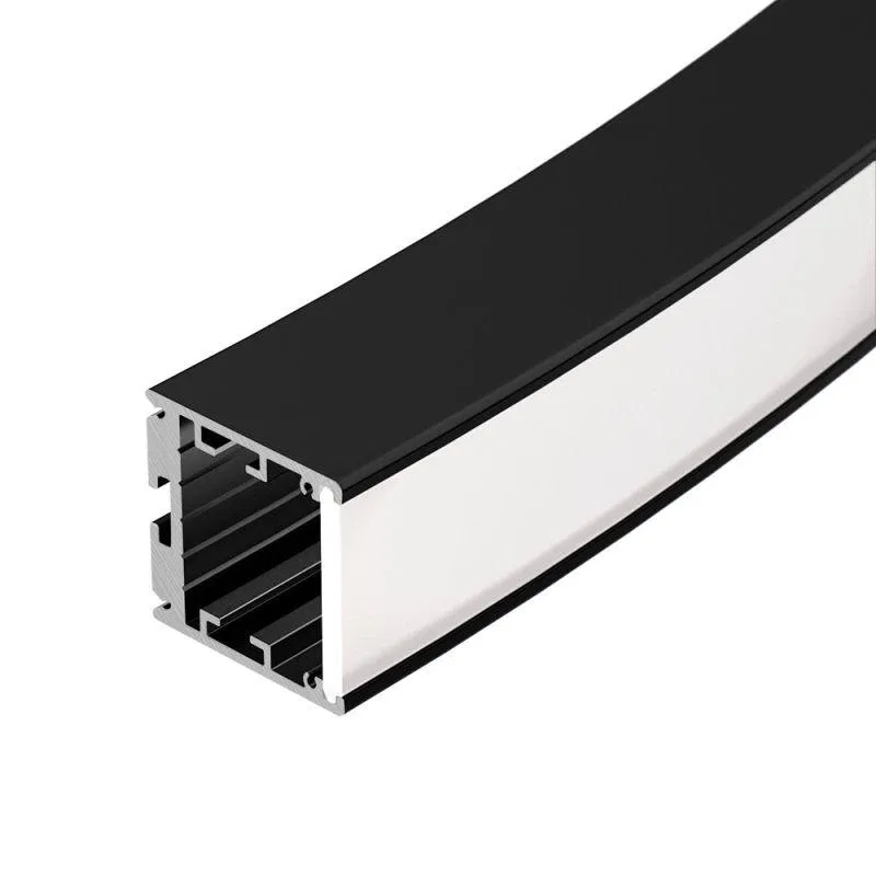 Профиль SL-ARC-3535-D1500-W90 BLACK (1180мм дуга 1 из 4) алюм. Arlight 026599