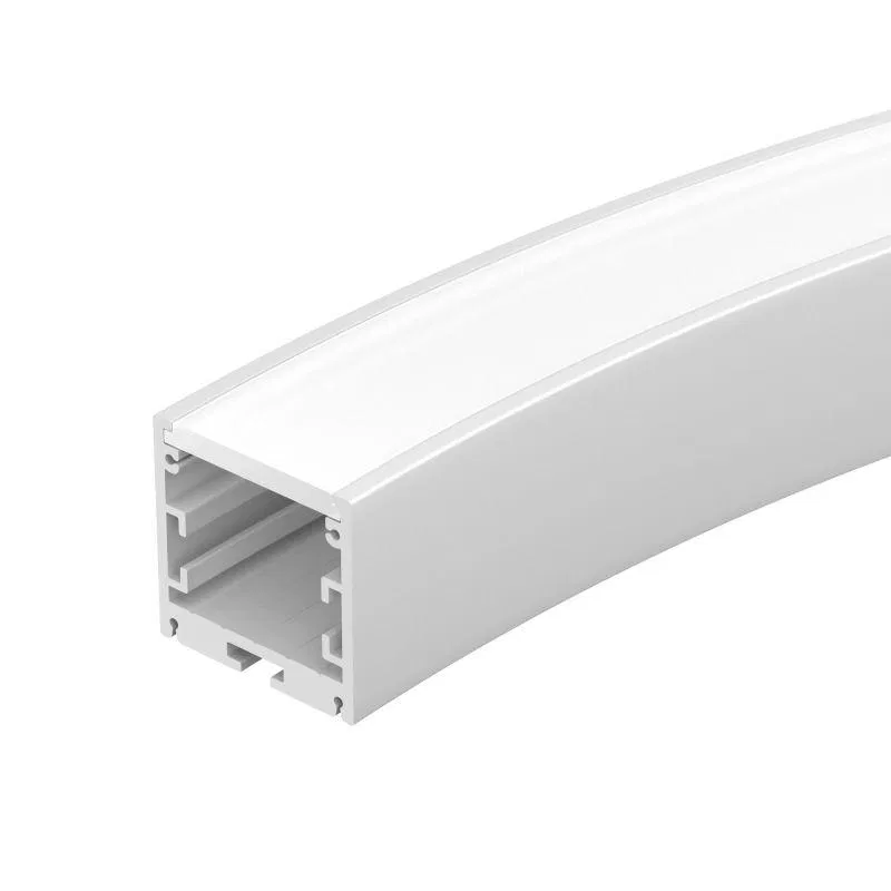 Профиль SL-ARC-3535-D800-A90 WHITE (630мм дуга 1 из 4) алюм. Arlight 026668