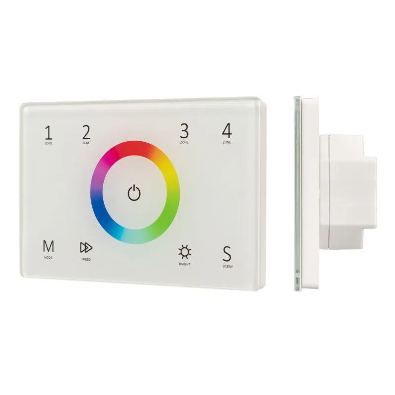 Панель Sens SMART-P83-RGB White 230В 4 зоны 2.4G IP20 пластик Arlight 028402