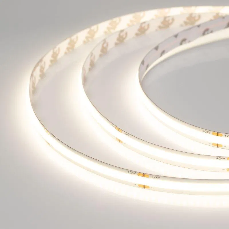 Лента светодиодная COB-X378-8mm 24V Day 4000К 11Вт/м IP20 (уп.5м) Arlight 031884(3)