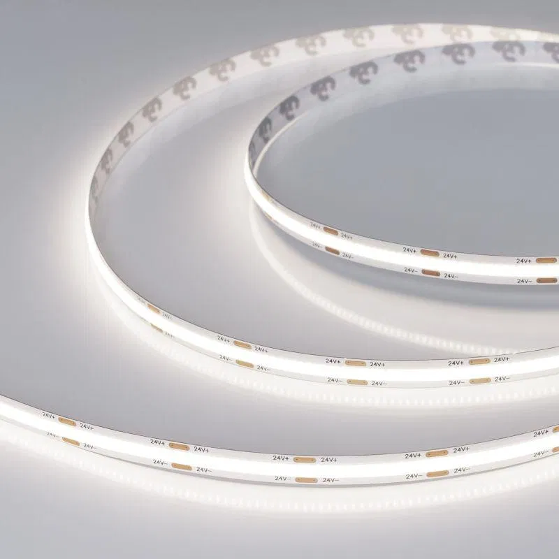 Лента светодиодная COB-X544-8mm 24В Day 4000К 11.5Вт/м IP20 (уп.5м) Arlight 031901(3)