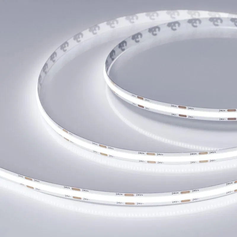 Лента светодиодная COB-X544-8mm 24V White 6000К 11.5Вт/м IP20 (уп.5м) Arlight 031902(3)