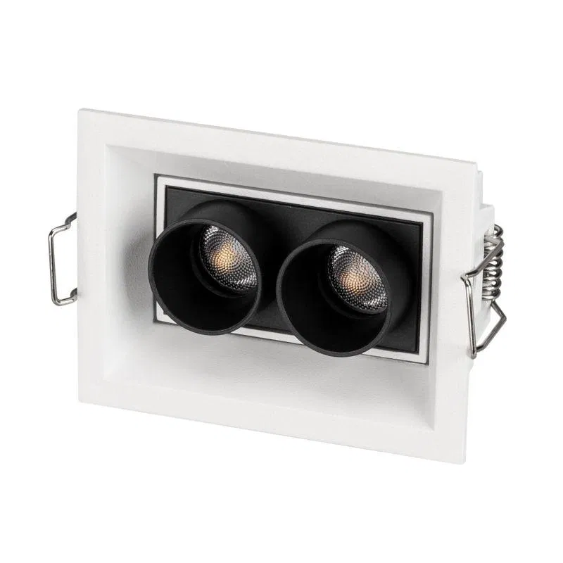 Светильник светодиодный MS-ORIENT-BUILT-TURN-TC-S67x90-5W Warm3000 WH-BK 30 deg IP20 230В металл Arlight 031928