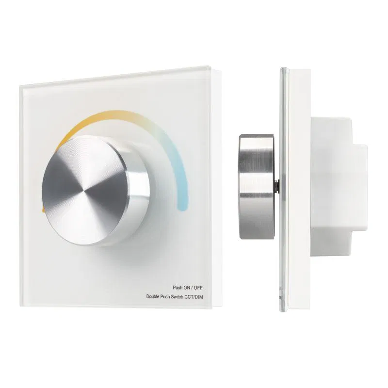 Панель SMART-P2-MIX-G-IN White (3V Rotary 2.4G) (IP20 пластик) Arlight 033754