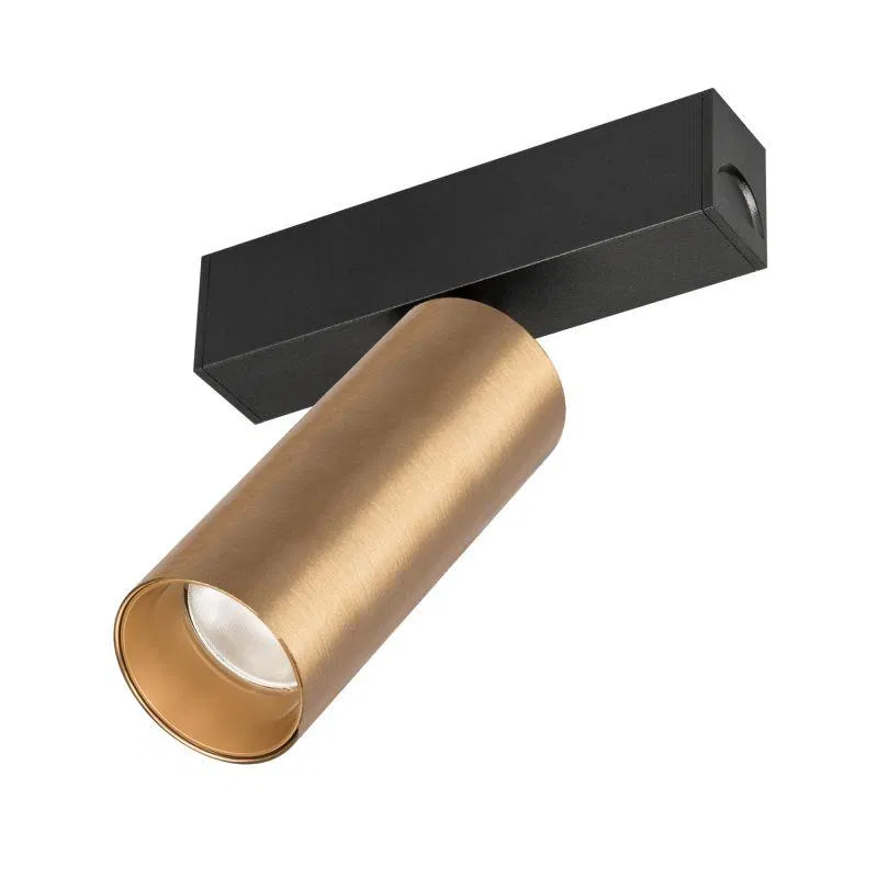 Светильник светодиодный MAG-SPOT-25-R90-9W Warm3000 BK-GD 30deg 24В IP20 9Вт 3000К метал. Arlight 0350011 035001(1)