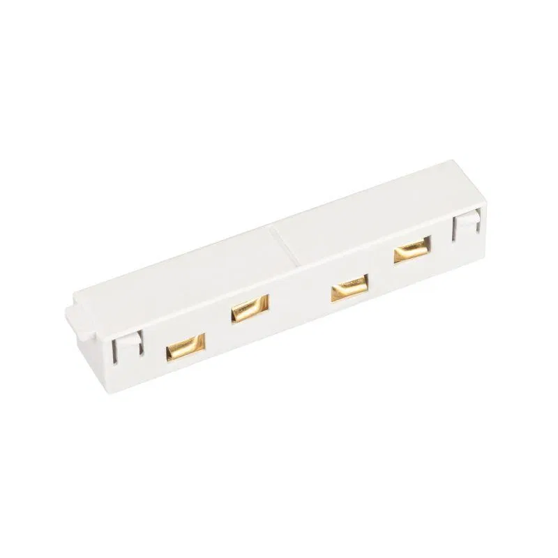 Коннектор прямой MAG-ORIENT-CON-I-POWER (WH) (IP20 пластик) Arlight 035805