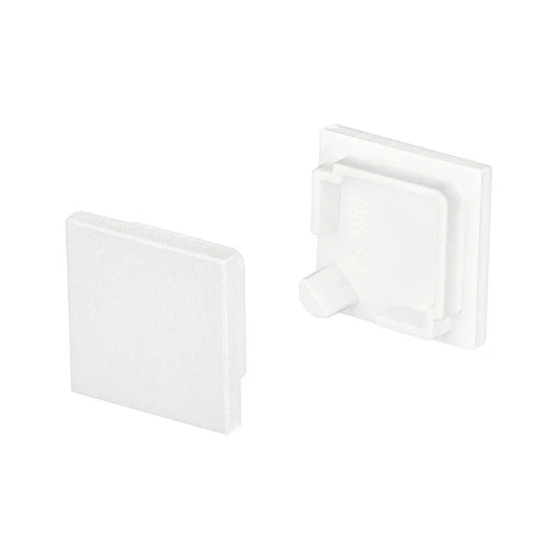 Заглушка SL-KANT-H16 SQUARE WHITE глухая пластик Arlight 037550