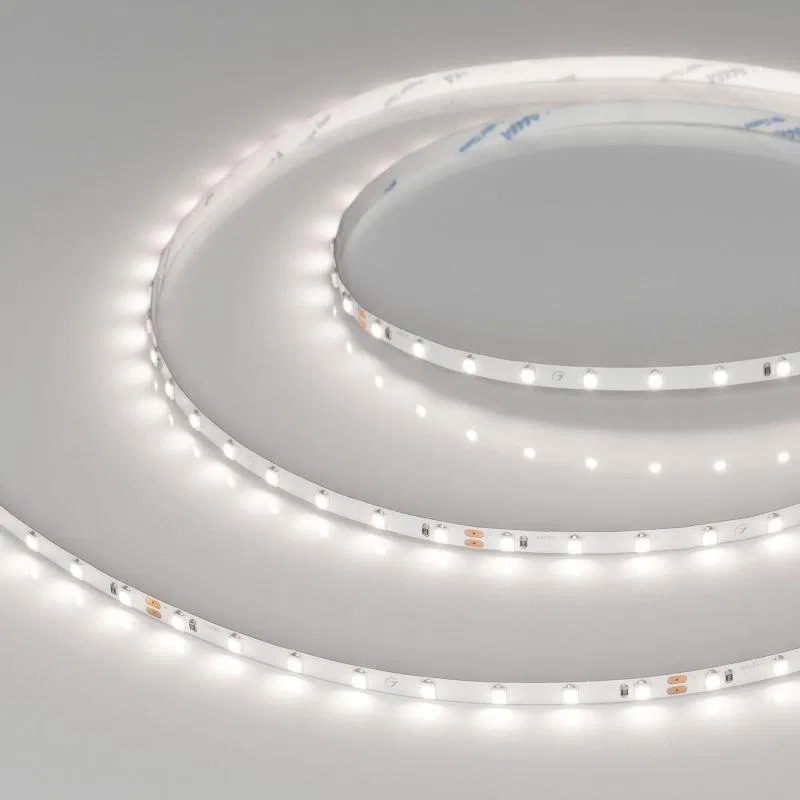 Лента светодиодная RT-A80-5mm 24V Day 5000К 5Вт/м IP20 2835 открыт. (уп.5м) Arlight 037796