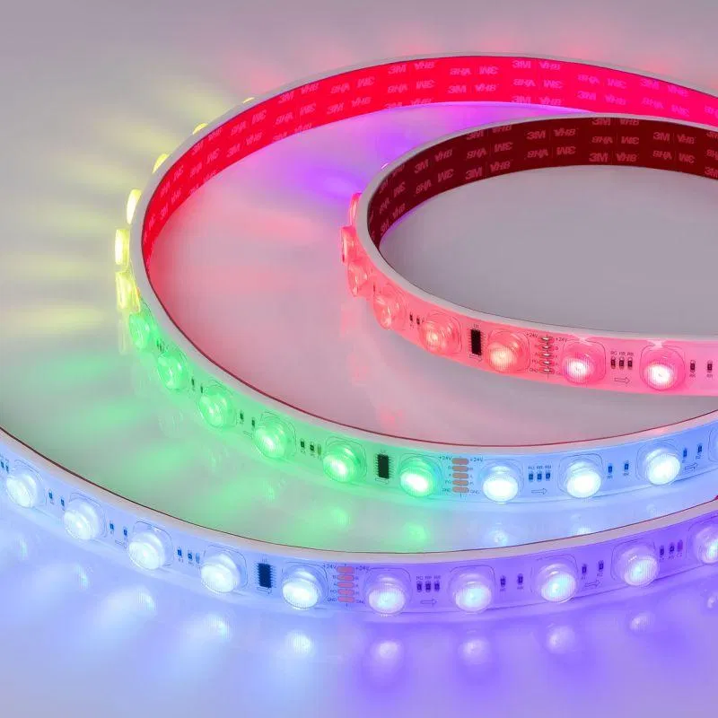 Лента светодиодная DMX-FLT-PS-S36-23mm 24V RGB-PX6 20Вт/м IP67 30deg герметичная (уп.5м) Arlight 038297