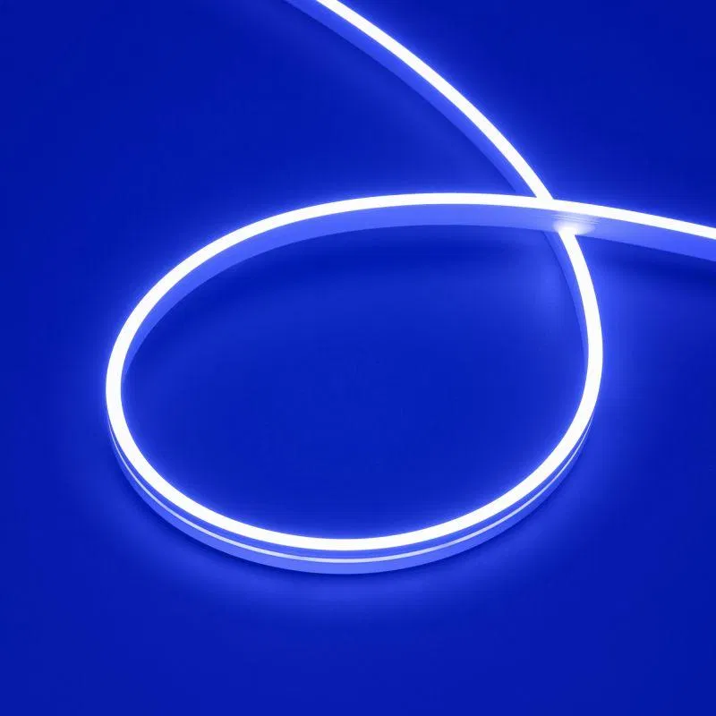 Лента светодиодная MOONLIGHT-SIDE-A168-4x10mm 24V Blue 7.2Вт/м IP65 wire x2 прямой вывод кабеля герметичная (уп.5м) Arlight 038314
