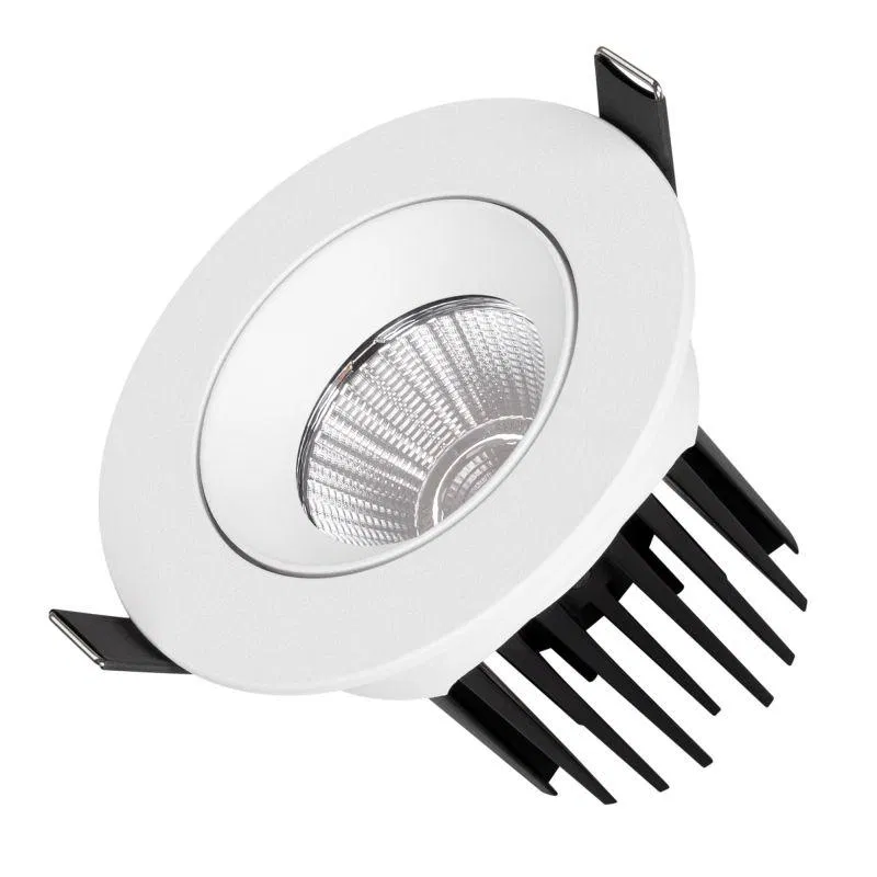 Светильник светодиодный MS-ATOLL-BUILT-TURN-R94-10W Day4000 (WH 36 deg 230В) IP54 металл Arlight 039067
