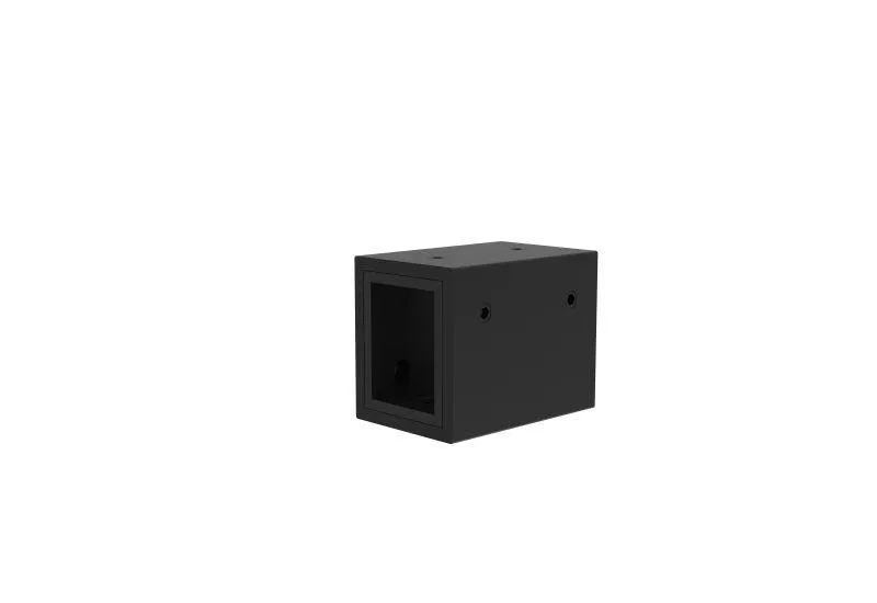 Коннектор прямой с питанием ART-APRIORI-CON-H-POWER (BK горизонтальный) IP20 металл Arlight 039417