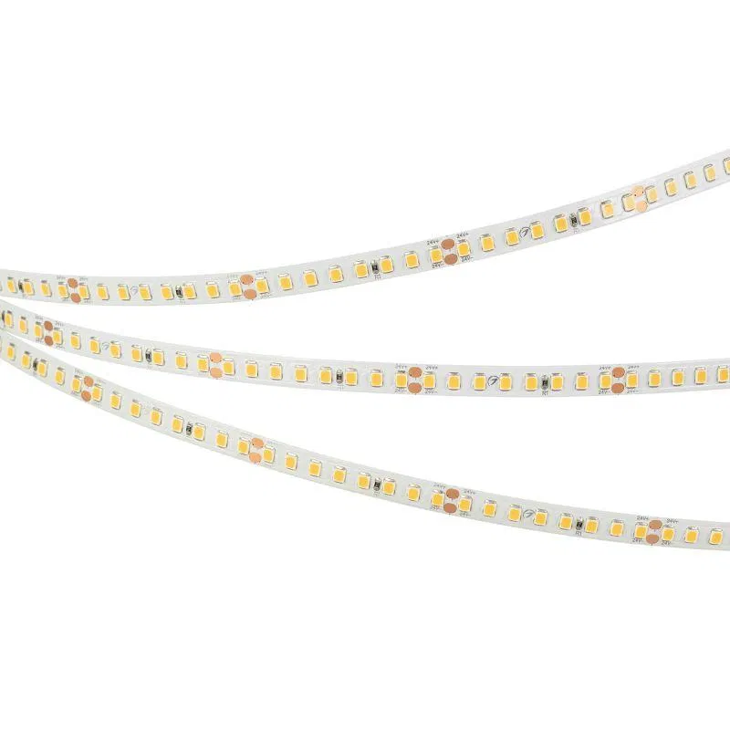 Лента светодиодная UL-A160-8mm 24V Warm 3000К 12Вт/м IP20 2835 (уп.5м) Arlight 040011