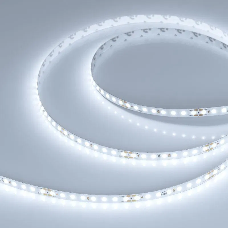 Лента светодиодная DOT-X128-8mm 24V White 6000К 11Вт/м IP20 открыт. (уп.5м) Arlight 040186