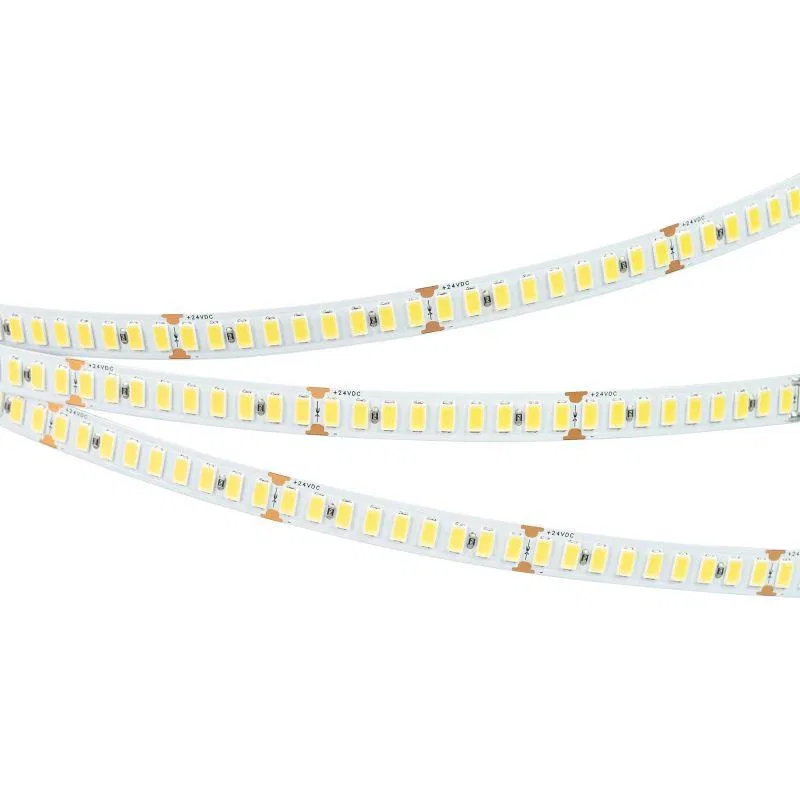 Лента светодиодная ULTRA-C180-10mm 24V Warm 3500К 19.2Вт/м IP20 5630 высок. эффект. 200лм/Вт (уп.5м) Arlight 040249