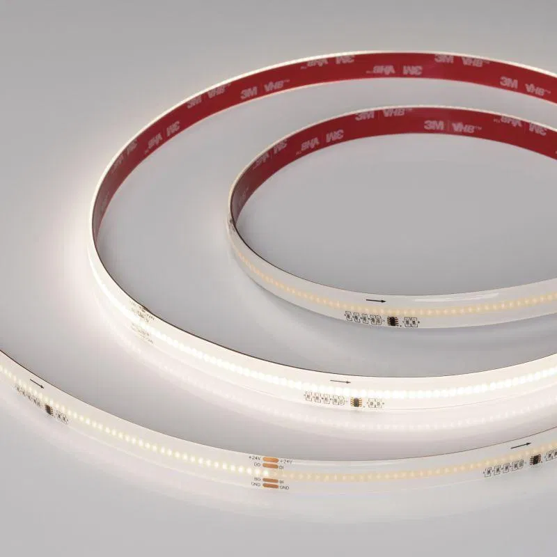 Лента светодиодная SPI-COB-SE-X378-12mm 24V Day 4000К-PX63-BPT 7Вт/м IP65 герметичная бегущий огонь (уп.5м) Arlight 041388