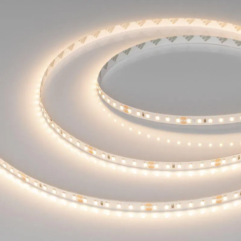 Лента светодиодная UL-A120-8mm 24V Warm 3000К 9.6Вт/м IP20 (уп.5м) Arlight 042297