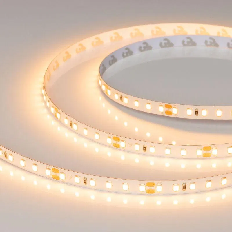 Лента светодиодная UL-A120-8mm 24В Warm 2400К 9.6Вт/м IP20 (7 лет) (уп.5м) Arlight 042299