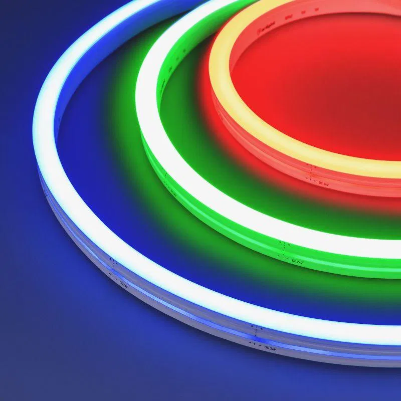 Лента светодиодная MOONLIGHT-SIDE-B84-12x17mm 24V RGB 12Вт/м IP67 wire x2 боков. вывод кабеля герметичная (уп.5м) Arlight 042742