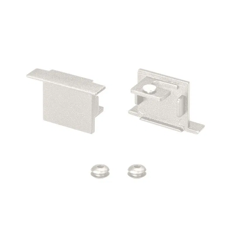 Заглушка SL-LINE-3523 WHITE глухая металл (комплект) Arlight 043123