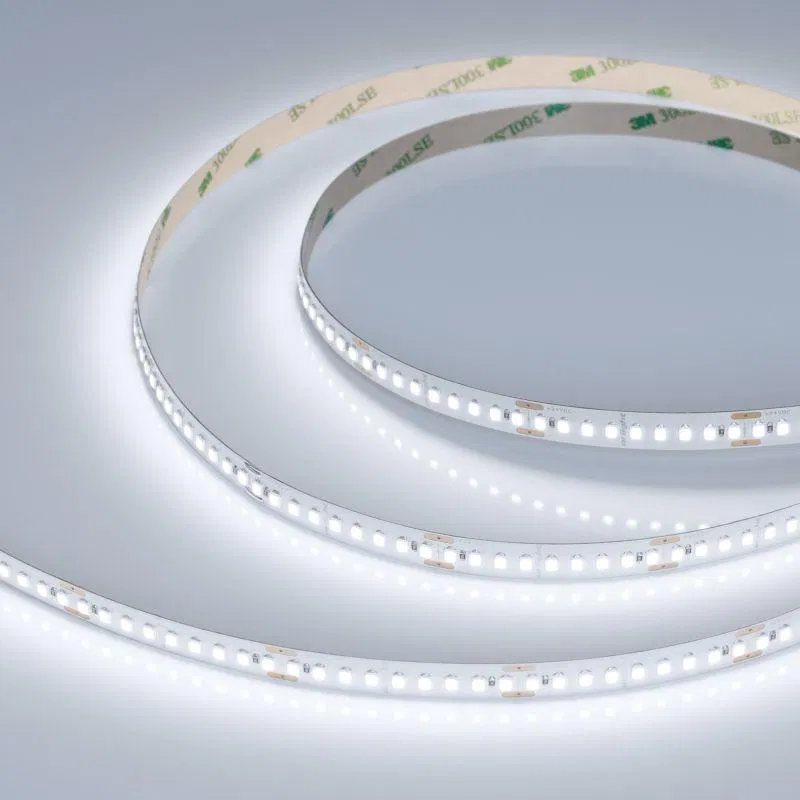 Лента светодиодная UL-A180-10mm 24V White 6000К 12Вт/м IP20 высок. эффект. 180лм/Вт (уп.5м) Arlight 044511