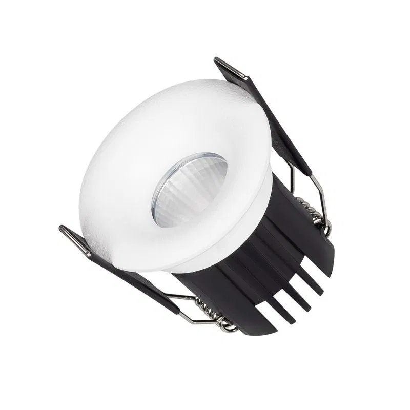 Светильник светодиодный MS-FOGGY-BUILT-R45-5W Warm3000 (WH 36 deg 230В) IP54 металл Arlight 044621