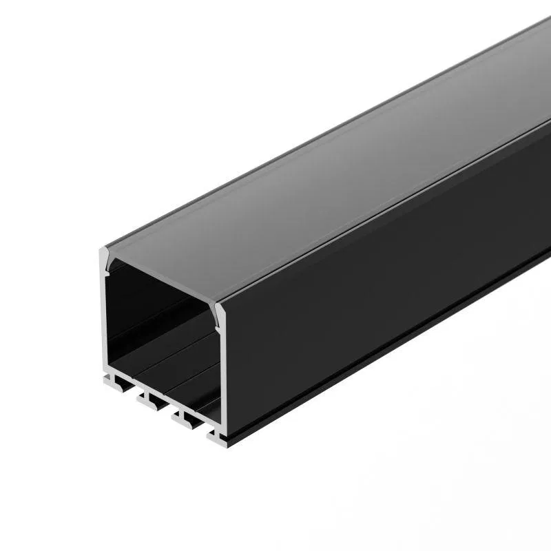 Профиль PLS-LOCK-H25-3000 ANOD Black L3000 алюм. Arlight 044847