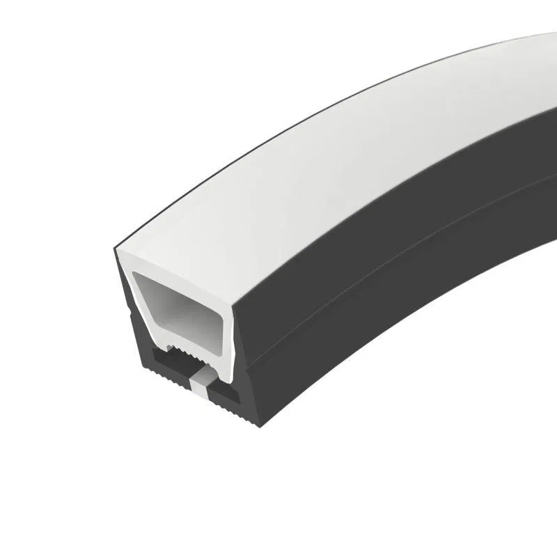 Профиль силиконовый WPH-FLEX-1616-TOP-S11-5m BLACK силикон (уп.5м) Arlight 045759