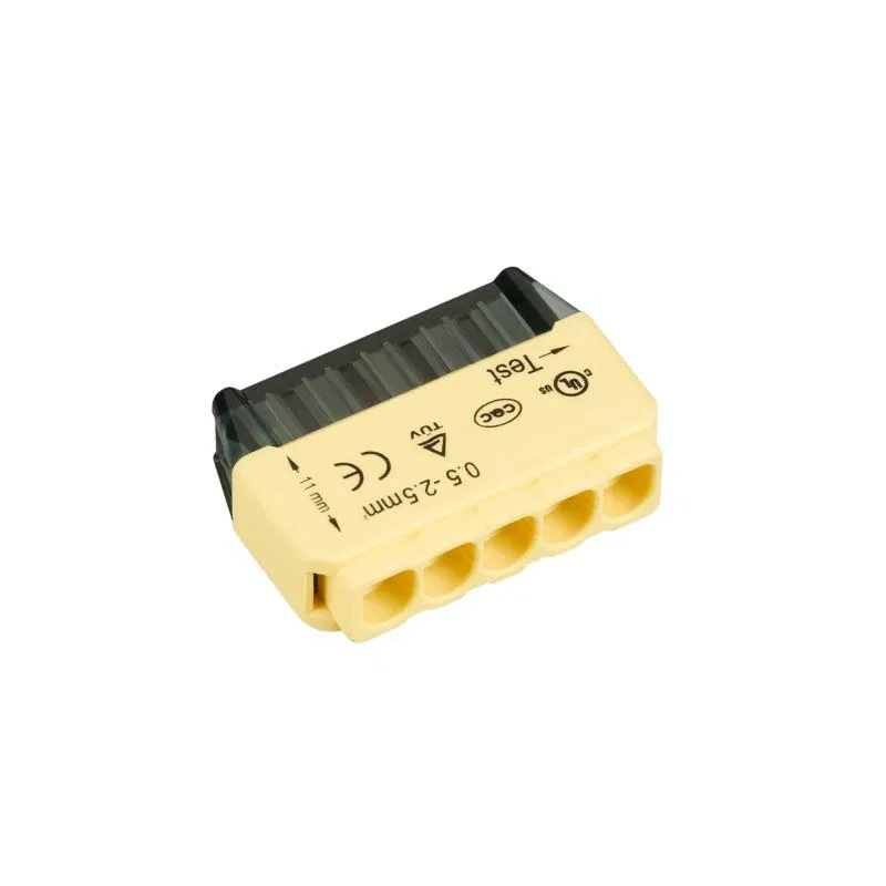 Connector terminal ARL-QCT-5WS2.5-32A plastic (pack 50pcs) Arlight 046186