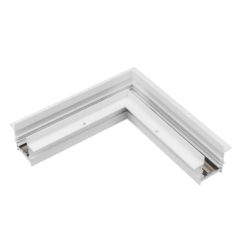 Коннектор угловой MAG-CON-4560-FDW-L90 (WH 5LN) IP20 металл Arlight 046838