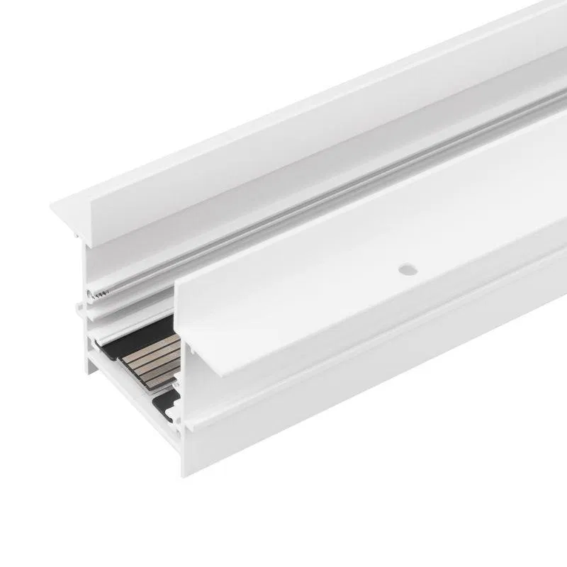 Трек встраиваемый MAG-TRACK-4560-FDW-2000 (WH 5LN) IP20 металл Arlight 046841