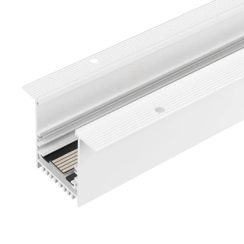 Трек встраиваемый MAG-TRACK-4560-F-3040 (WH 5LN) IP20 металл Arlight 046843
