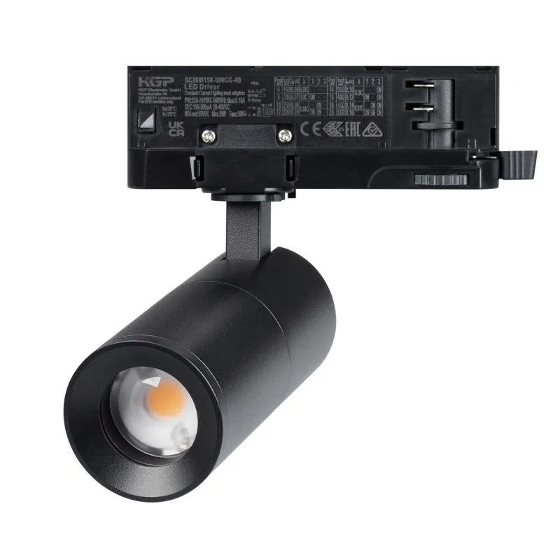 Светильник светодиодный LGD-ARTEMIS-TRACK-4TR-R55-12W Warm3000 (BK 8-80 deg 230В) IP20 металл Arlight 048326