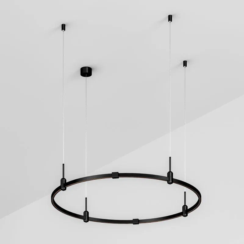 Трек ART-APRIORI-ROUND-HANG-R1000 BK IP20 метал. Arlight 048489